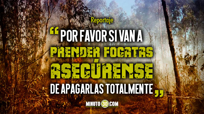 34 municipios antioqueños están en alerta por incendios