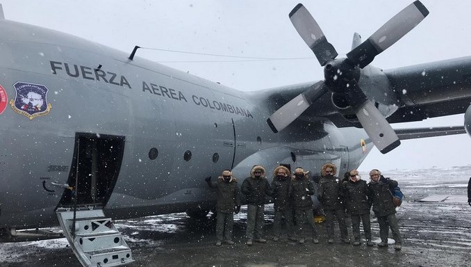 Regresó al país el Hércules C-130 tras culminar la Tercera Campaña Antártica