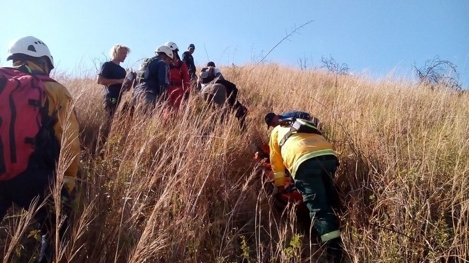 Así fue el rescate de parapentista estadounidense, quien se accidentó en el Valle del Cauca