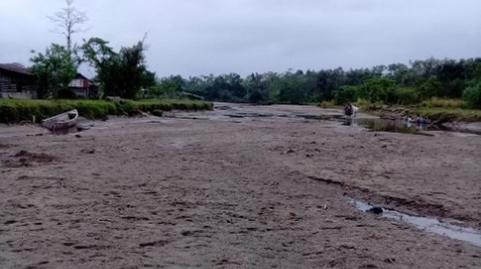 EN FOTOS Y VIDEO: Sequía del río Murindó tiene afectadas a más de 1.200 personas
