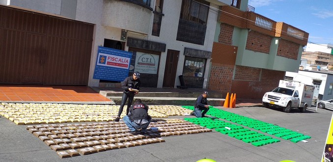 Incautaron más de media tonelada de marihuana en zona rural del municipio de El Contadero, Nariño