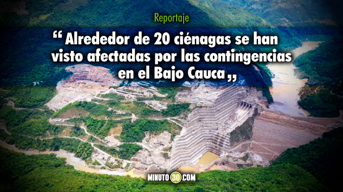 EPM y Corantioquia recuperarán las ciénagas aguas abajo de Hidroituango