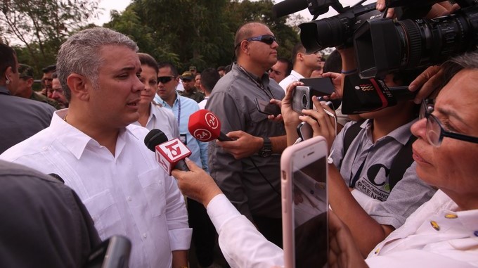 Iván Duque asegura que el cerco diplomático para Venezuela debe ser más fuerte, sin pensar en intervenciones militares 1 Iv%C3%A1n Duque3