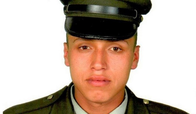 El patrullero Jefferson Ricardo Román Bolívar