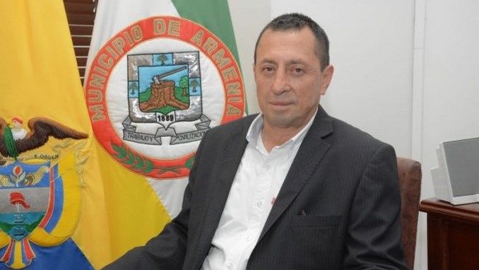 Óscar Castellanos Tabares, alcalde de Armenia