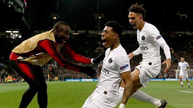 0-2. El PSG se transforma en pesadilla en el teatro de los sueños 1 PSG gol contra Manchester United