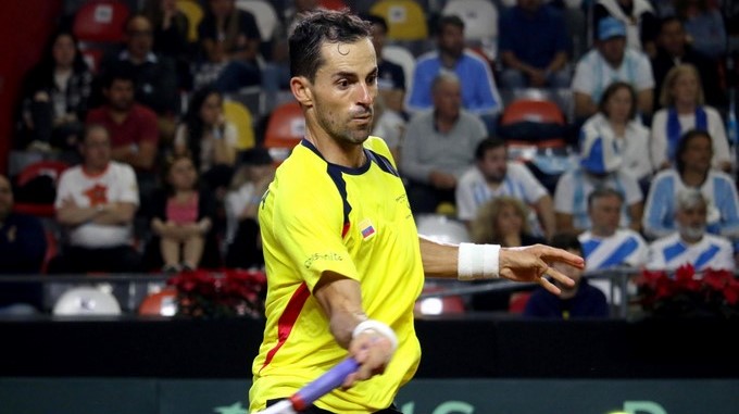 Santiago Giraldo venció a Elias Ymer y la da a Colombia el primer punto ante Suecia en la Copa Davis 1 Santiago Giraldo