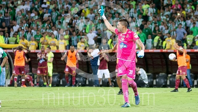 Álvaro Montero, portero del Deportes Tolima