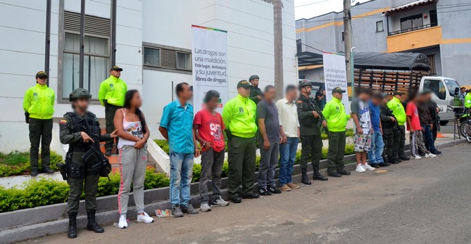 En el Suroeste antioqueño las autoridades desmantelaron la banda 'Los Avionetos'