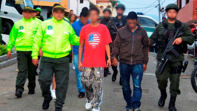 En el Suroeste antioqueño las autoridades desmantelaron la banda 'Los Avionetos'