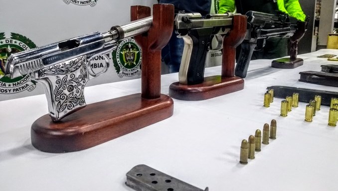 La gran cantidad de material bélico incautado en Moravia. Le pertenecía a la Odin 'Robledo'