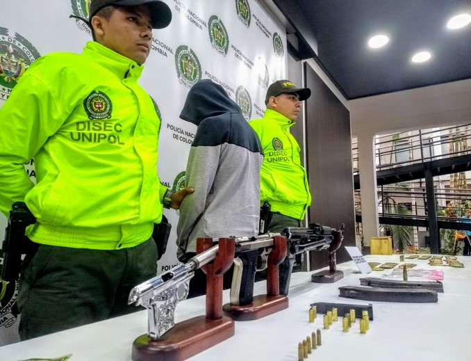 La gran cantidad de material bélico incautado en Moravia. Le pertenecía a la Odin 'Robledo'