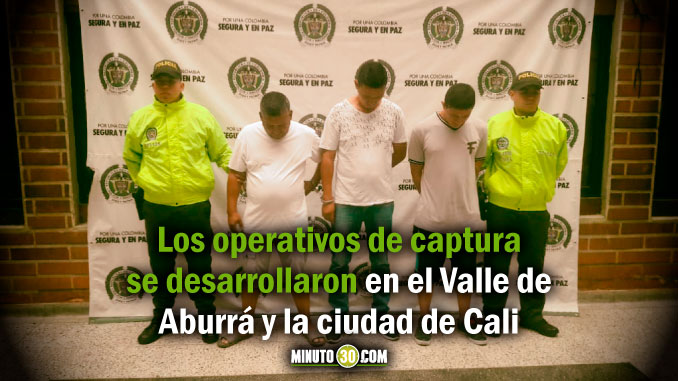 Varias personas fueron capturadas por cometer hurtos en Medellín