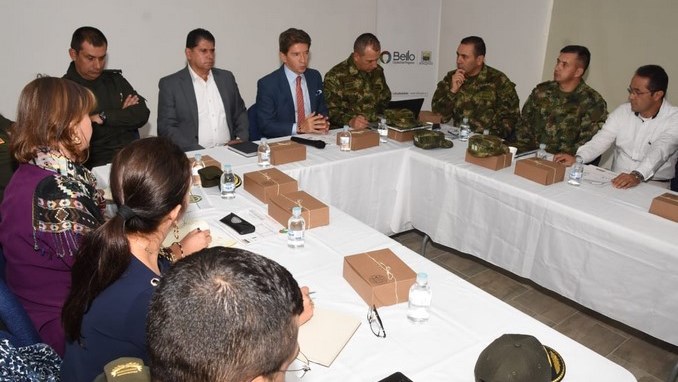 Gobernador entregó detalles sobre la delicada situación de orden público en Bello