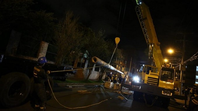 En Bogotá retiraron antenas ilegales que estaban instaladas en espacio público