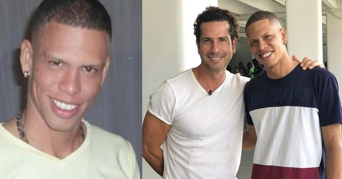 Gregorio Pernía y su hijo Diego