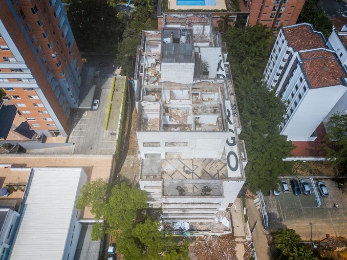 Implosión edificio Mónaco