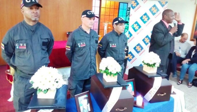 En Medellín entregaron los restos de un sindicalista, un comerciante y un campesino, víctimas del conflicto armado