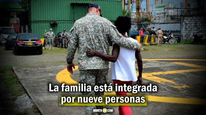 Armada evacuó a familia en Chocó que era amenazada por grupos armados organizados