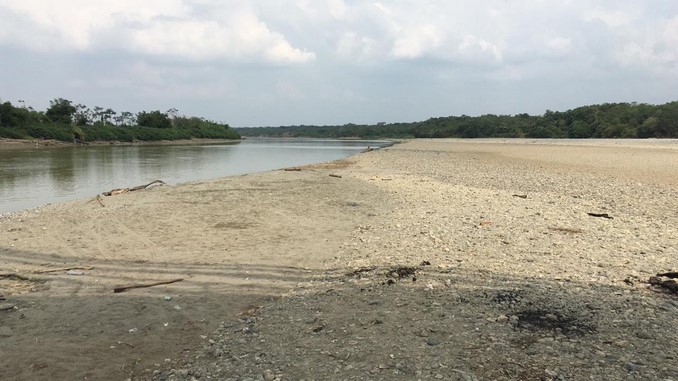 El equipo que investiga los daños ambientales ocasionados por Hidroituango