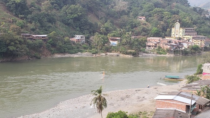 VIDEO Y FOTOS: El estado actual del vertedero del proyecto Hidroituango y del caudal del río Cauca
