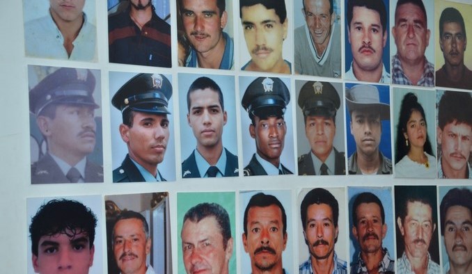 Policía Antioquia le rindió homenaje a las víctimas de carro bomba en el municipio de Granada