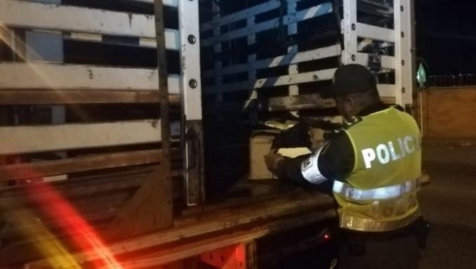 Incautación carne y lácteos