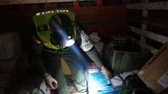 Incautación carne y lácteos