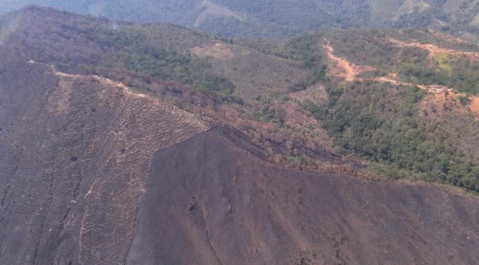 Incendio Sierra Nevada de Santa Marta