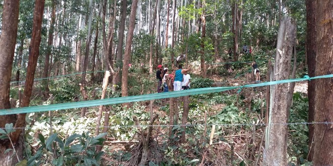 Denuncian que inescrupulosos están ocasionando daños en zona verde de unidad residencial en Medellín