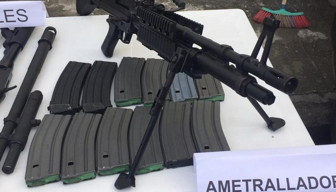 Capturadas en el municipio de Rosas, Cauca, dos personas con abundante material de guerra