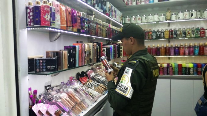 Mercancía contrabando Medellín
