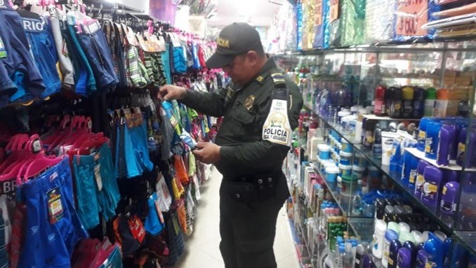 Más de 18 mil artículos de contrabando incautaron las autoridades en Medellín