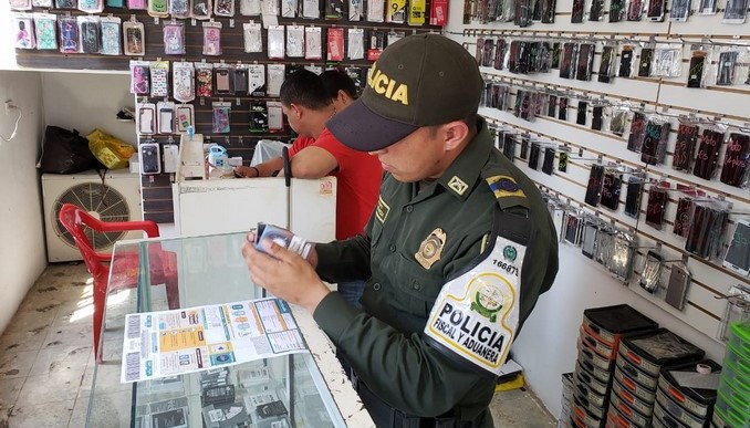 Mercancía contrabando Medellín