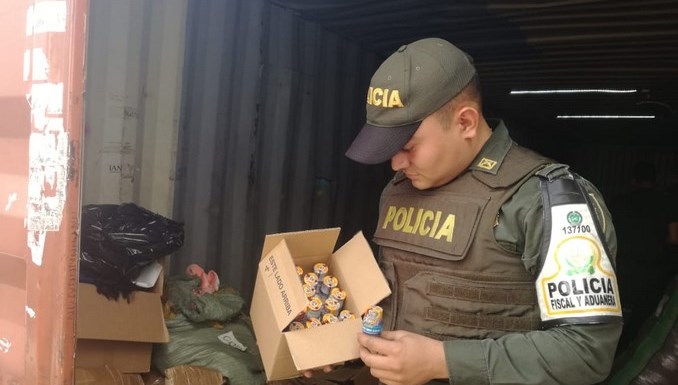 Más de 18 mil artículos de contrabando incautaron las autoridades en Medellín