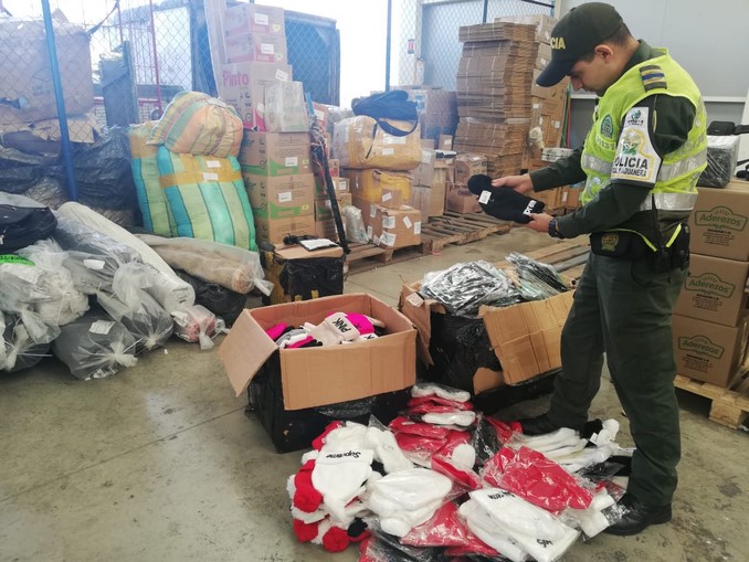 Mercancía de contrabando Medellín