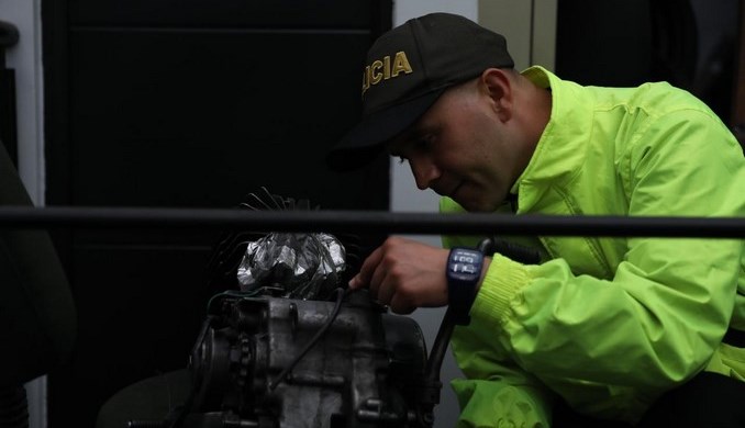 Nuevo operativo de intervención a comercio de autopartes en el centro de Bogotá