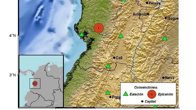Sismo El Litoral del San Juan, Chocó