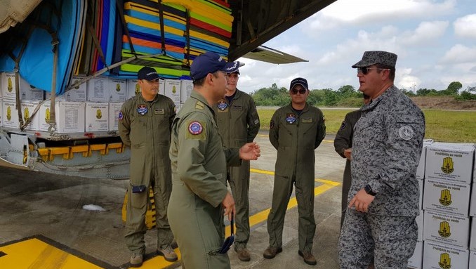 Fuerza Aérea realiza sobrevuelos a zonas en Chocó afectadas por inundaciones