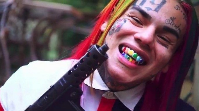 El rapero Daniel Hernández, mejor conocido como 6ix9ine de 22 años. Tomada de Instagram: @6ix9ine