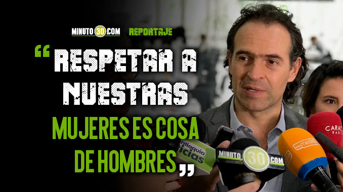Alcalde de Medellin felicito a las mujeres en su dia pero ratifico el compromiso que la ciudad tiene con el cuidado y respeto hacia ellas