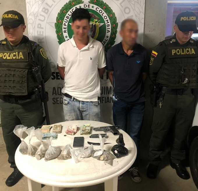 Capturados cuando pretendían huir luego de perpetrar un hurto a una carnicería de San Antonio de Prado 2 Capturados hurto san antonio prado2