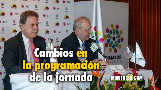 Dimayor anunció modificaciones en programación de tres partidos de la fecha 9