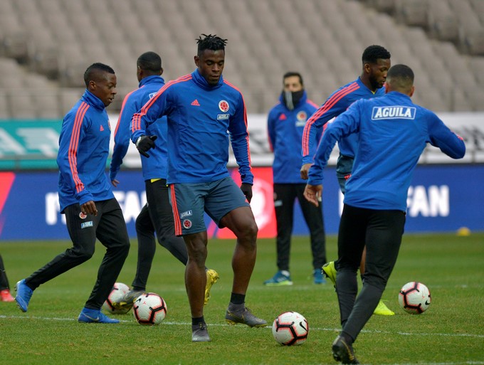 Fotos: La Selección Colombia ya hizo el reconocimiento del estadio de Seúl en la previa del amistoso 8 Entramiento FCF Seoul 23