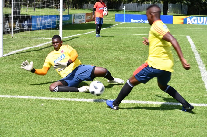 FOTOS: Con esperanza, jugadores de la Selección Colombia sub 20 iniciaron el microciclo de preparación de cara al mundial en Polonia 4 Entrenamiento Selecci%C3%B3n Colombia sub 202