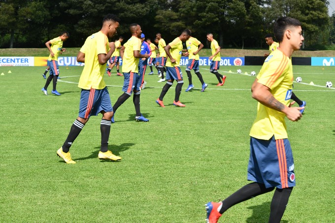 FOTOS: Con esperanza, jugadores de la Selección Colombia sub 20 iniciaron el microciclo de preparación de cara al mundial en Polonia 6 Entrenamiento Selecci%C3%B3n Colombia sub 204
