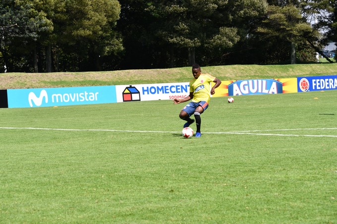 FOTOS: Con esperanza, jugadores de la Selección Colombia sub 20 iniciaron el microciclo de preparación de cara al mundial en Polonia 7 Entrenamiento Selecci%C3%B3n Colombia sub 205