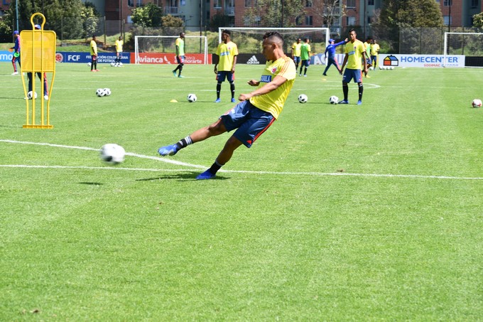 FOTOS: Con esperanza, jugadores de la Selección Colombia sub 20 iniciaron el microciclo de preparación de cara al mundial en Polonia 11 Entrenamiento Selecci%C3%B3n Colombia sub 209