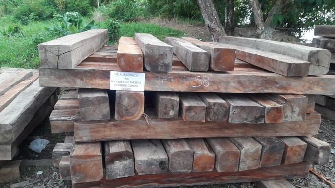 FOTOS: Transportaban 400 metros de madera por Quibdó sin salvoconducto de movilización 5 Incautaron en Quibdo 400 metros cubicos de madera 4