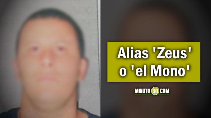 Alias 'Zeus' está en la cárcel tras ser señalado de proveer de armas y explosivos al Eln y varios combos de Medellín 1 José Alexánder Peláez Mejía, alias Zeus o el Mono